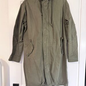 Zara Men's Khaki Military Jacket